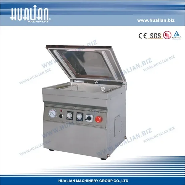 DZ-400/2T Hualian Automatic Food Vacuum Packaging Machine