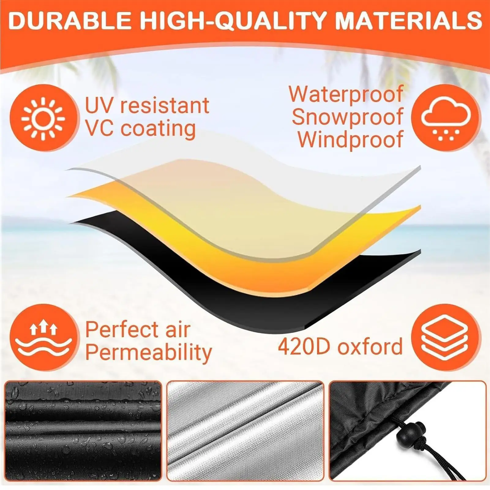 55 галлонов, водонепроницаемая крышка для хранения воды, ведра для снега, экран, всепогодная пылезащитная защита для патио 55 галлонов, водонепроницаемая крышка для хранения воды, ведра для снега, экран, всепогодная пылезащитная защита для патио