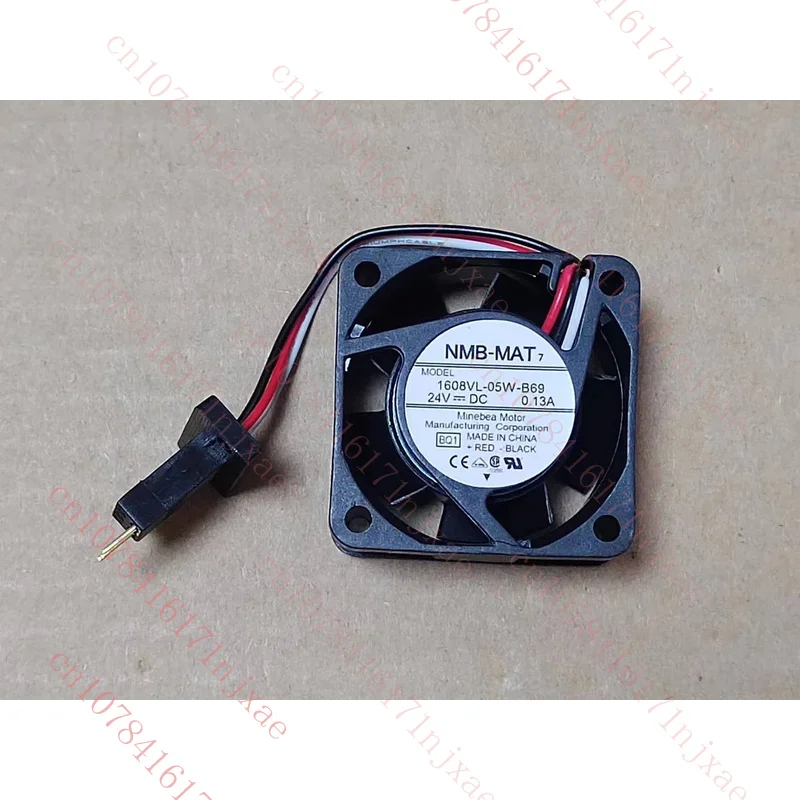 1PCS FOR NMB-MAT Fan 1608VL-05W-B69 DC 24V 0.13A 40*20MM 3PIN