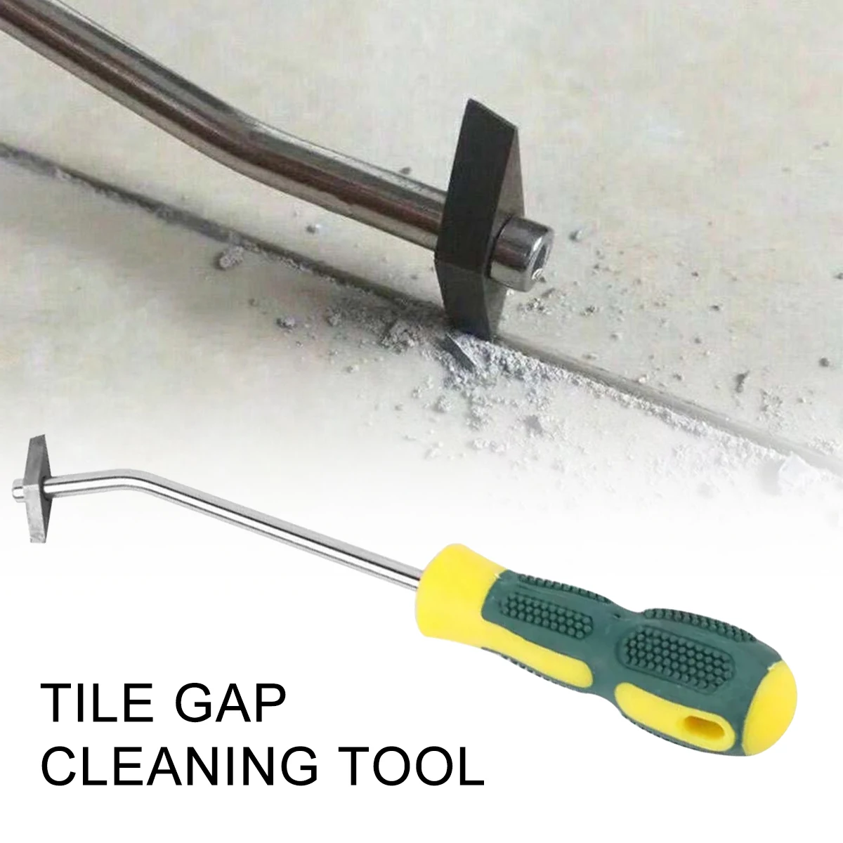 

Practical Ceramic Tile Grout Remover Tungsten Steel Tiles Gap Cleaner Drill Bit for Floor Wall Seam Cement Cleaning Hand Tool