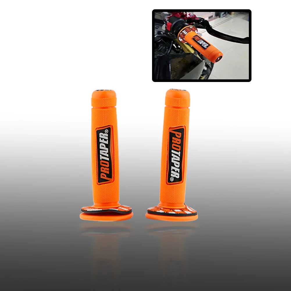 Colorful Gel  Rubber Motorcycle Handle Grip Pro  7/8