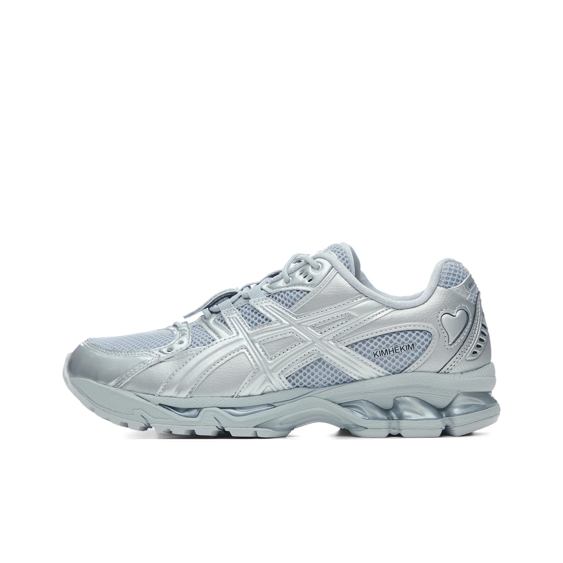 

KIMHEKIM x ASICS GEL Nimbus 10.1 Running Shoes Unisex Laser Silver Gray 1203A833-020