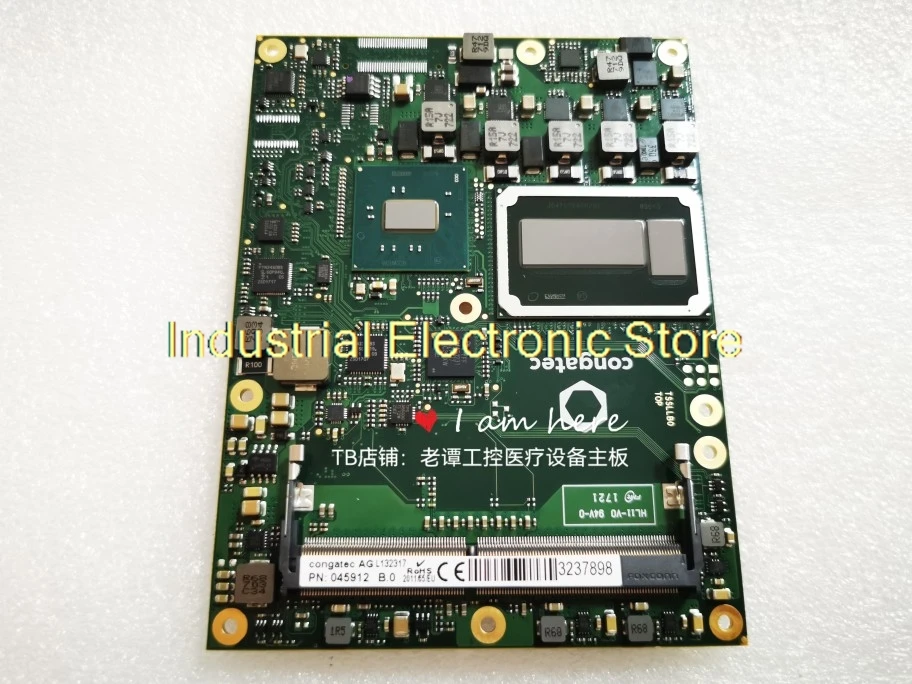 Industrial Control Motherboard PN:045912  B.0 For Congatec AG L132317