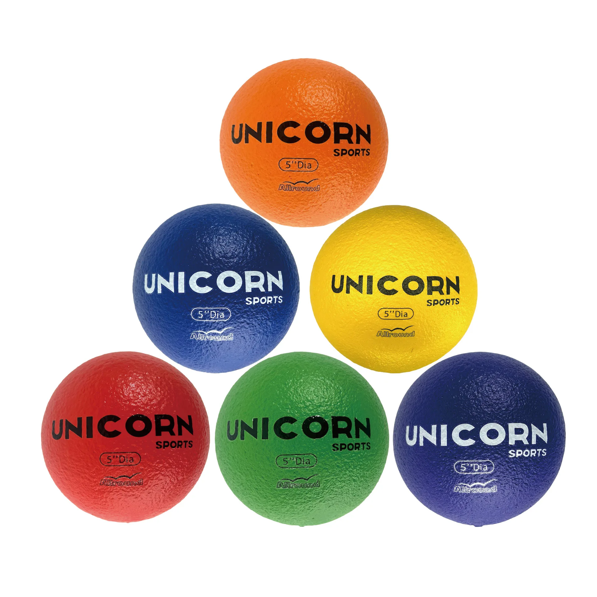 Espuma macia Dodgeball, Low Bounce, Handebol, Kickball, Playground Ball, Team Sports, Gatorskin, 5"