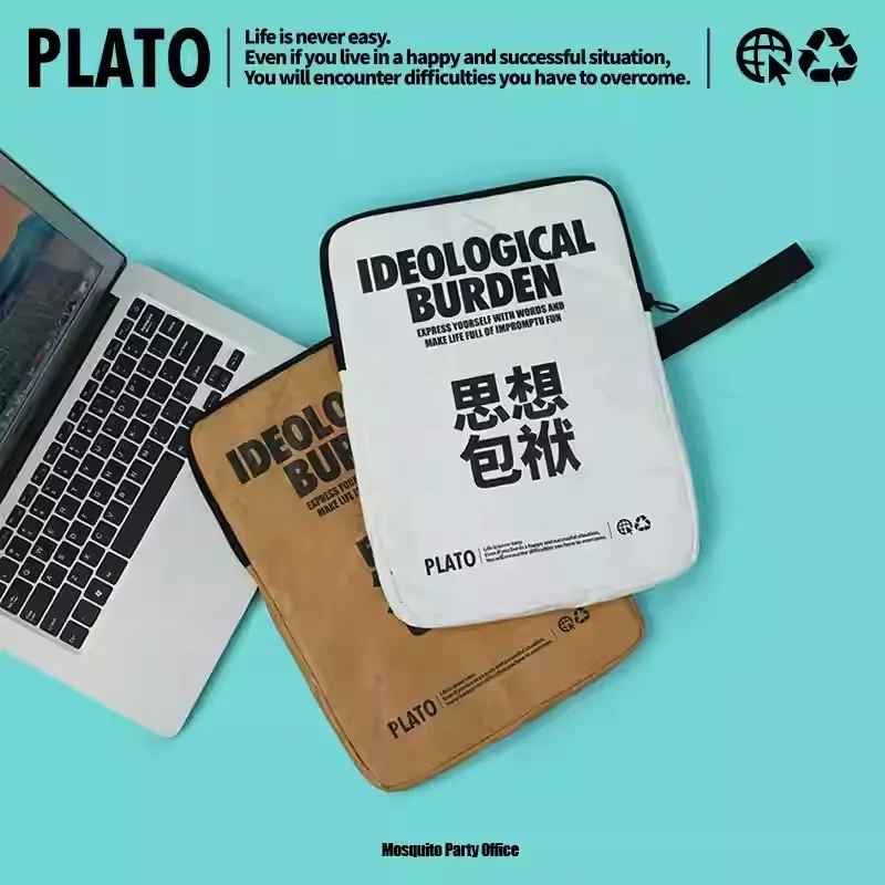 خمر كرافت حقائب الكمبيوتر المحمول مقاوم للماء دوبونت ورقة باد ماك بوك 11/13/16 بوصة حقيبة لابتوب حقيبة حاسوب الأعمال للسفر ركاب #1