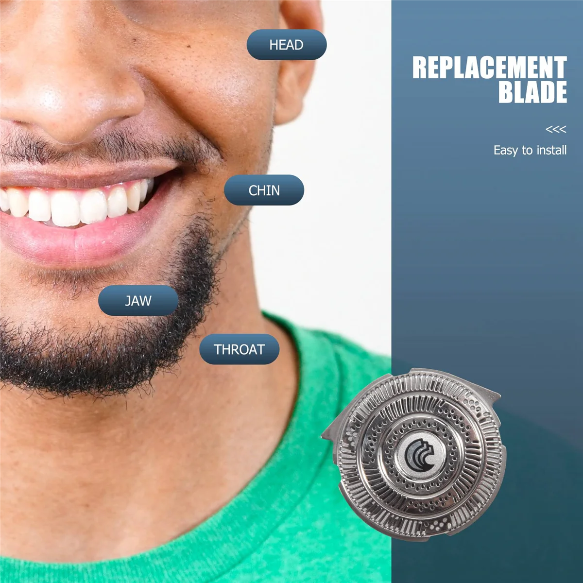 Cabezal de repuesto para afeitadora Philips, cuchillas A, HQ9, AT751, HQ8240, HQ8250, HQ9070, HQ9160, HQ9170, HQ9190