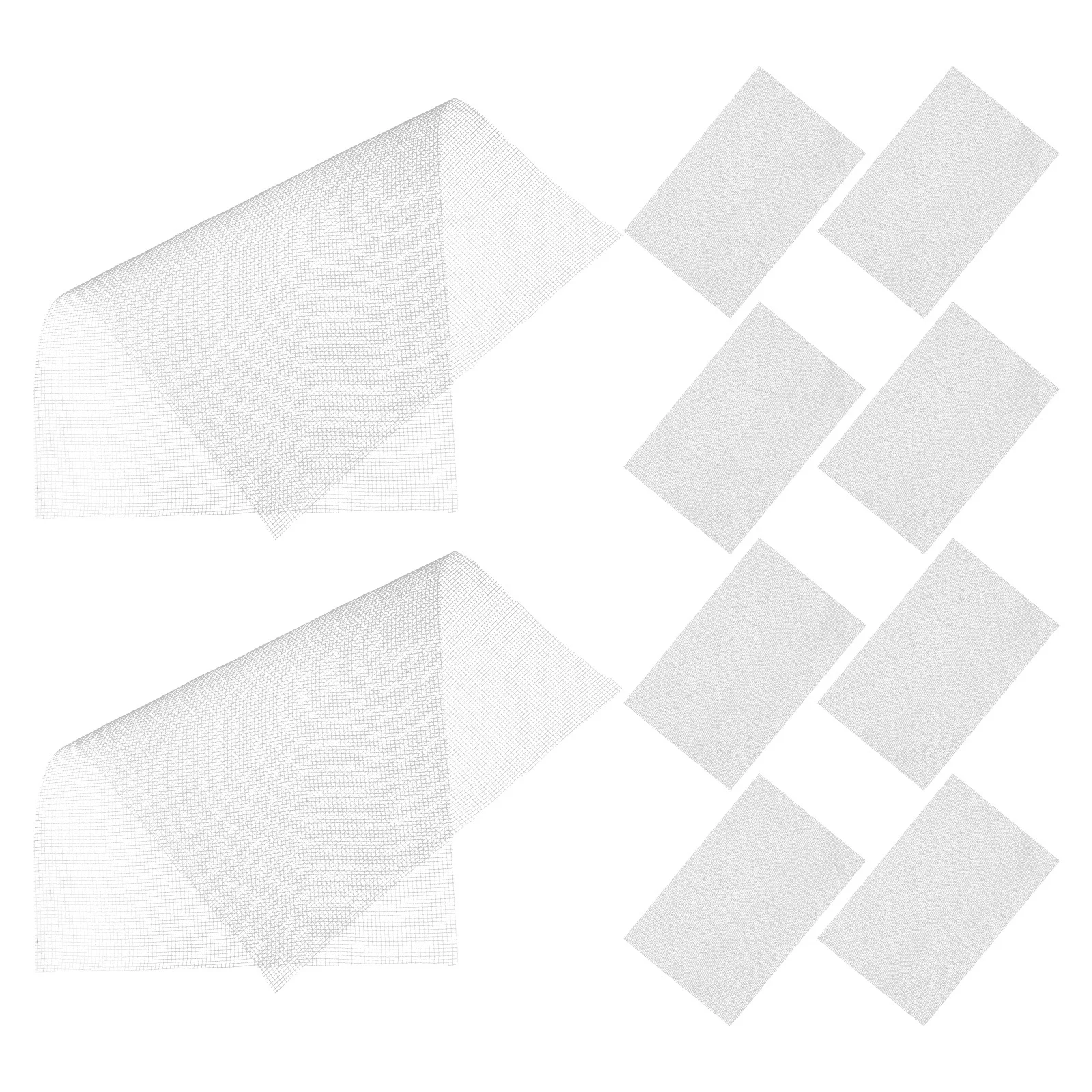 

10pcs Flower Pot Drainage Mesh Pad Durable Grid Mat For Bonsai Garden Planters Prevent Soil Leakage Planter Hole Mesh Pads