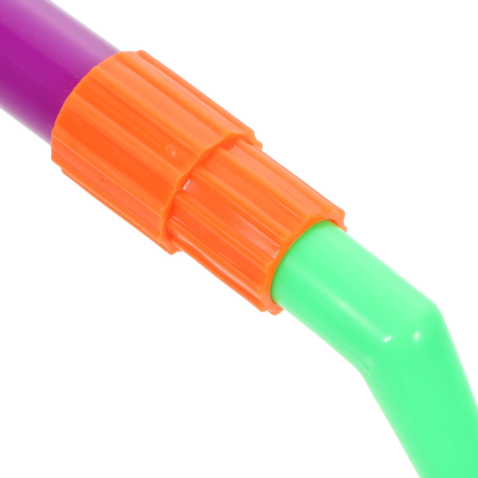 

Outdoor Large Bubble Ring Blowing Bubble Tool Long Detachable Handle Small Circle Stick Kids Outdoor Plaything Green Random