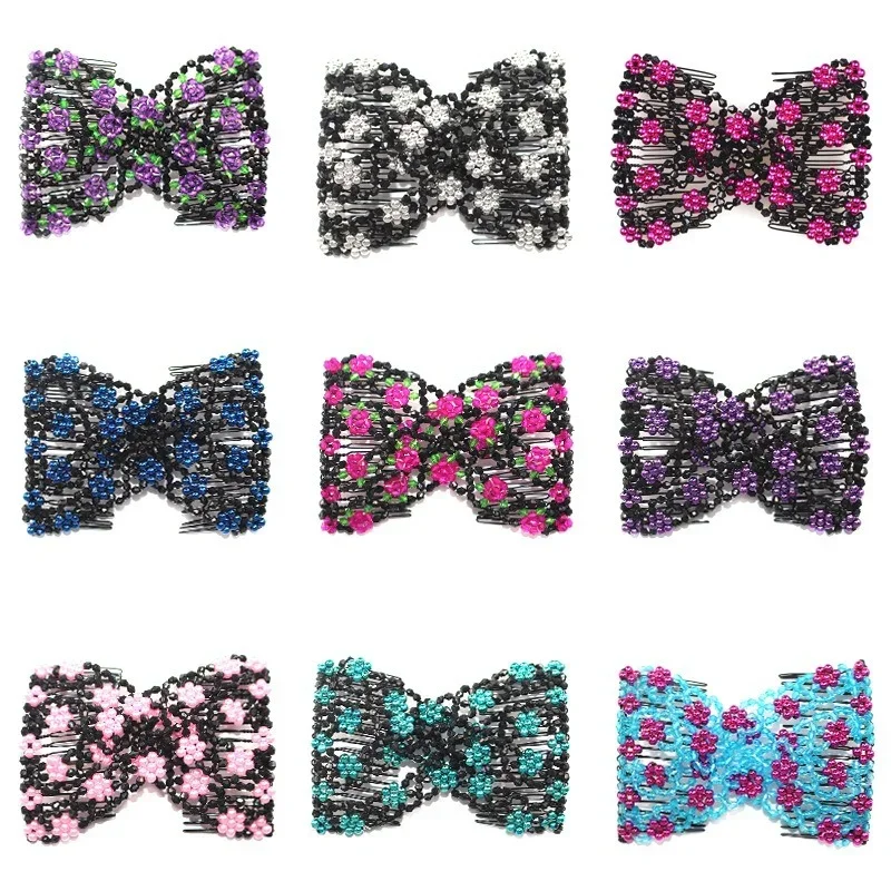 Bowknot Hair Clips Hand Tie Large Pigtail Bows Hairpin Women Temperament Elegant Accessoires Girls Hair Clips Gifts