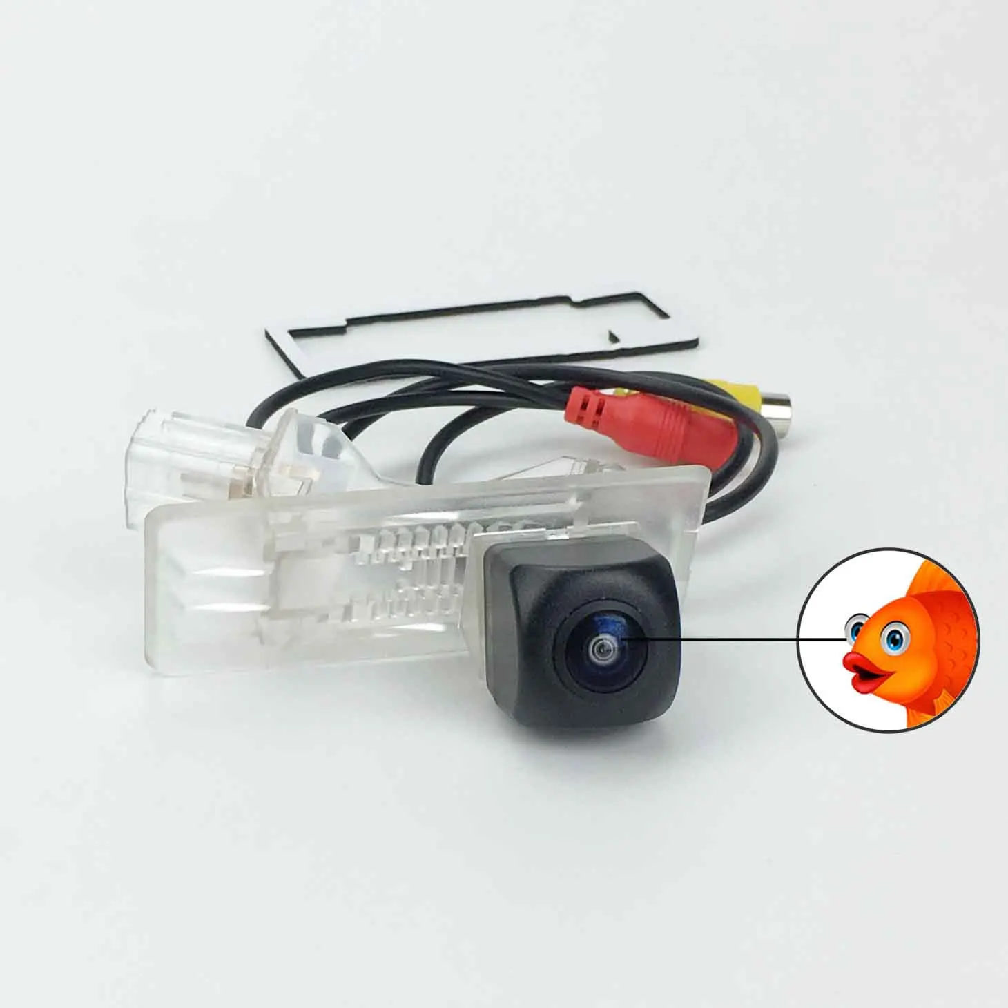 VKAUTO Fish Eye Rear View Camera For Renault Modus Grand Modus J77 2004~2012 CCD HD Night Vision Reversing Backup Parking Camera