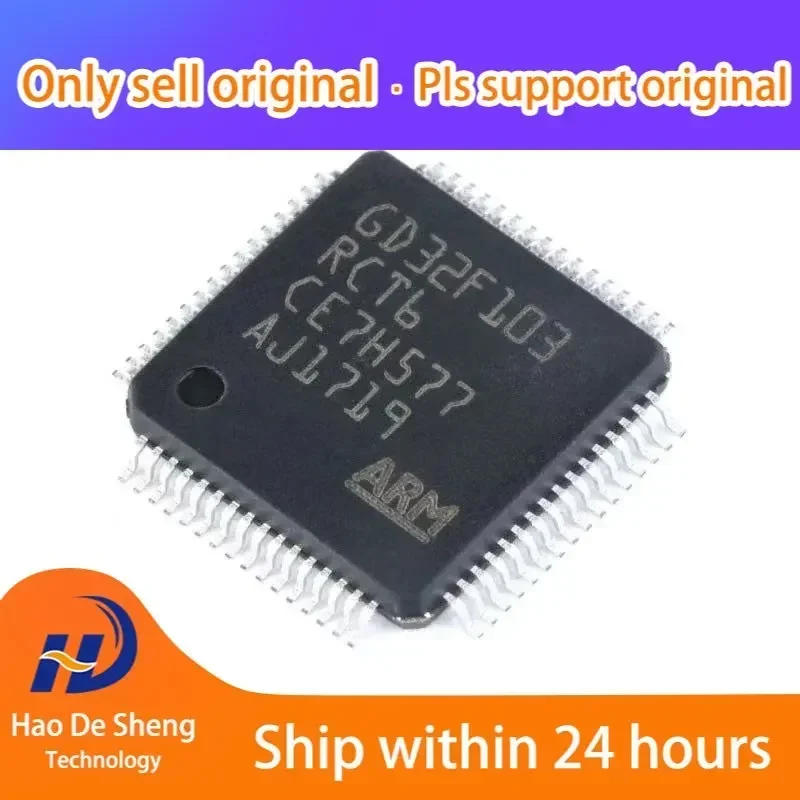 

10 шт./лот GD32F103RCT6 LQFP-64 новый оригинальный в наличии