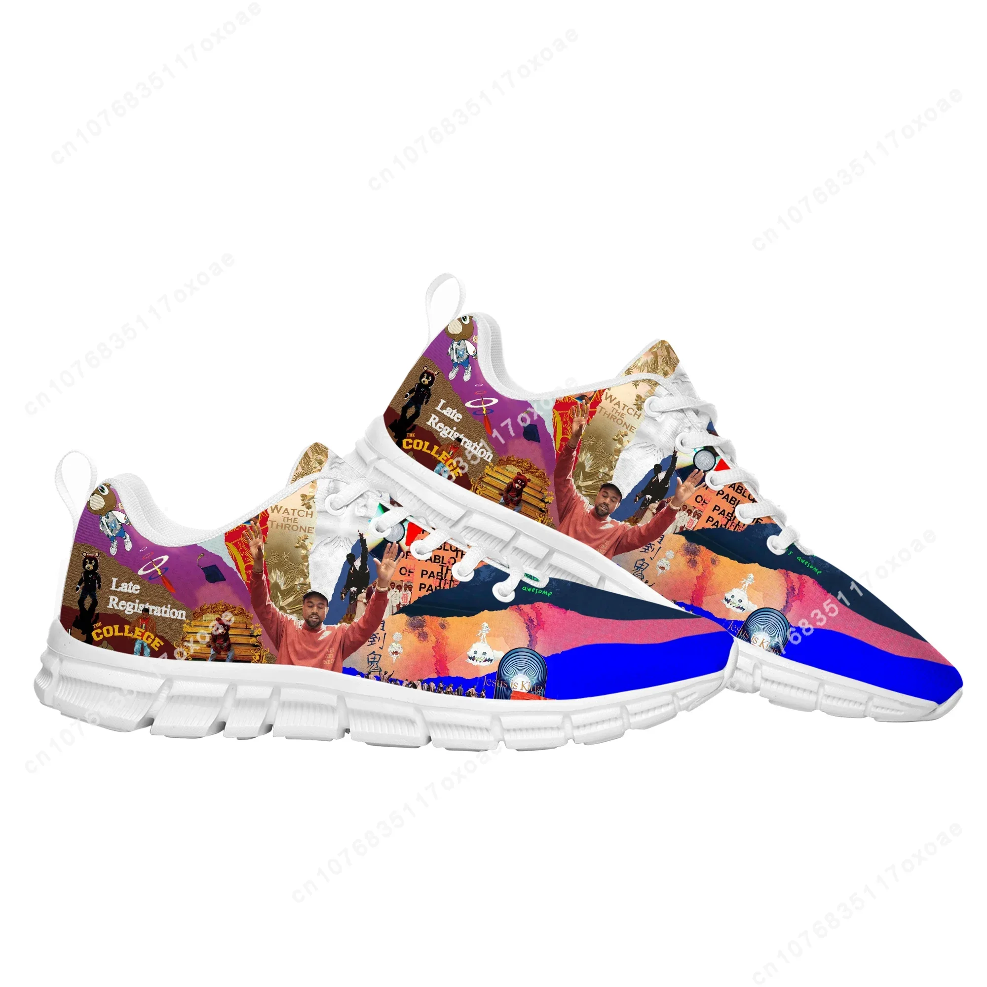 

Kanye West Rapper Sports Shoes Mens Womens Teenager Kids Children Sneakers High Quality Casual Sneaker Couple Custom Shoes