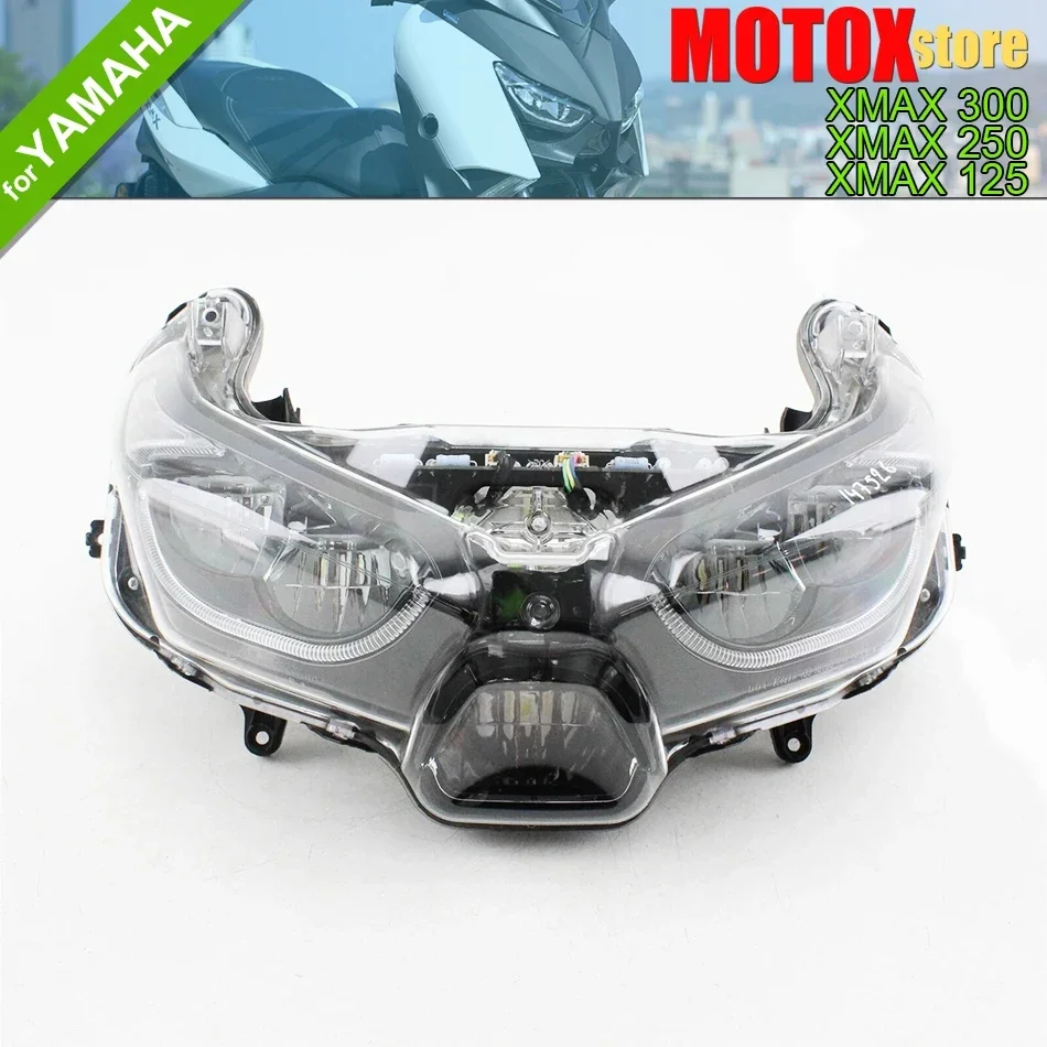 XMAX Headlight Fit for 2018 2019 2020 2021 YAMAHA XMAX125 XMAX250 XMAX300 Front Head Light Assembly LED Headlamp XMAX 250 300