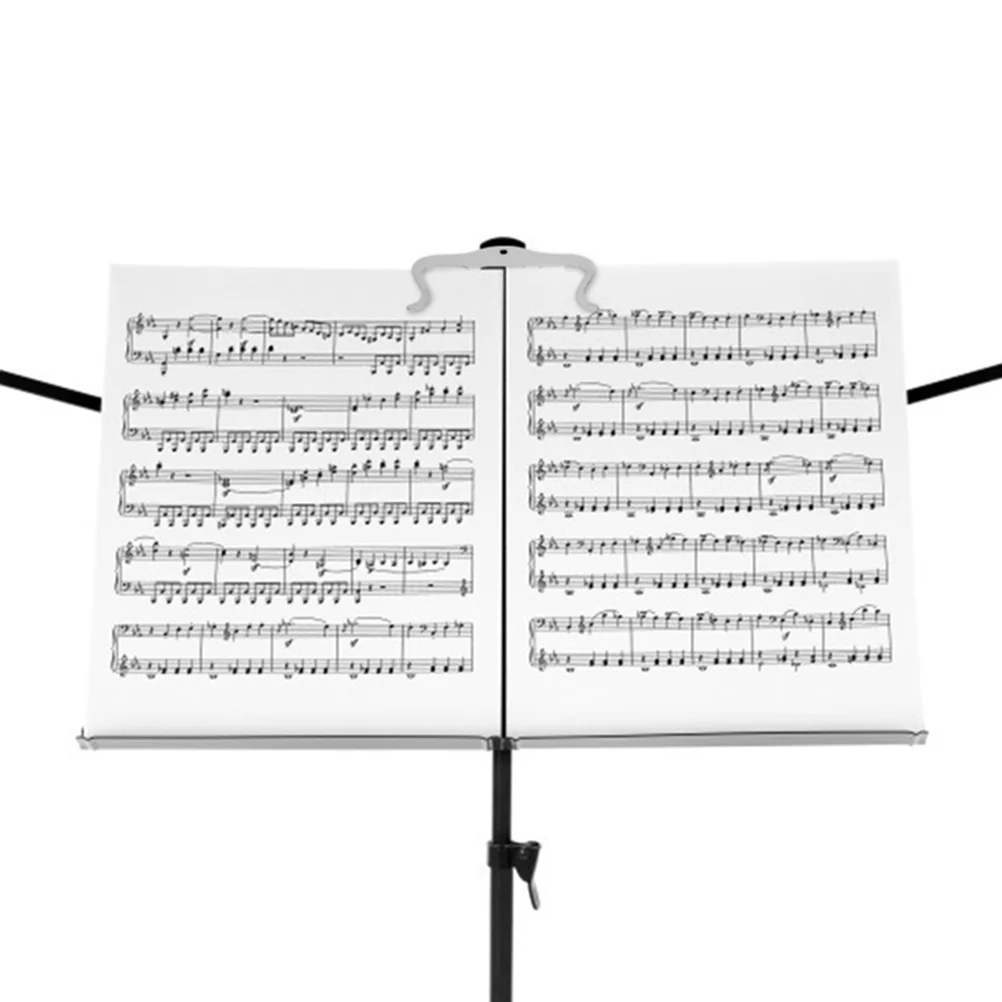 

Metal Clip Piano Score Page Holder Music Stand Book Clamp Iron Paper Musical Instrument