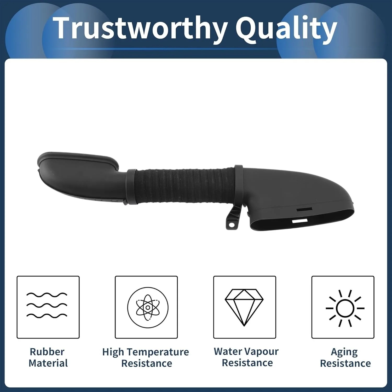 Wąż dolotowy powietrza silnika do Mercedes Benz C180 C200, wąż dolotowy filtra powietrza nr 6260900037, plastikowy, 1 szt.