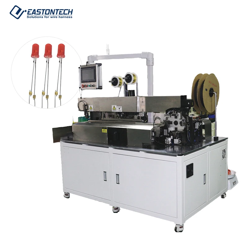 Fully Automatic Electrical Cable Wire and Wire Splicing Machine EW-1515 Copper Belt Splicing Machine
