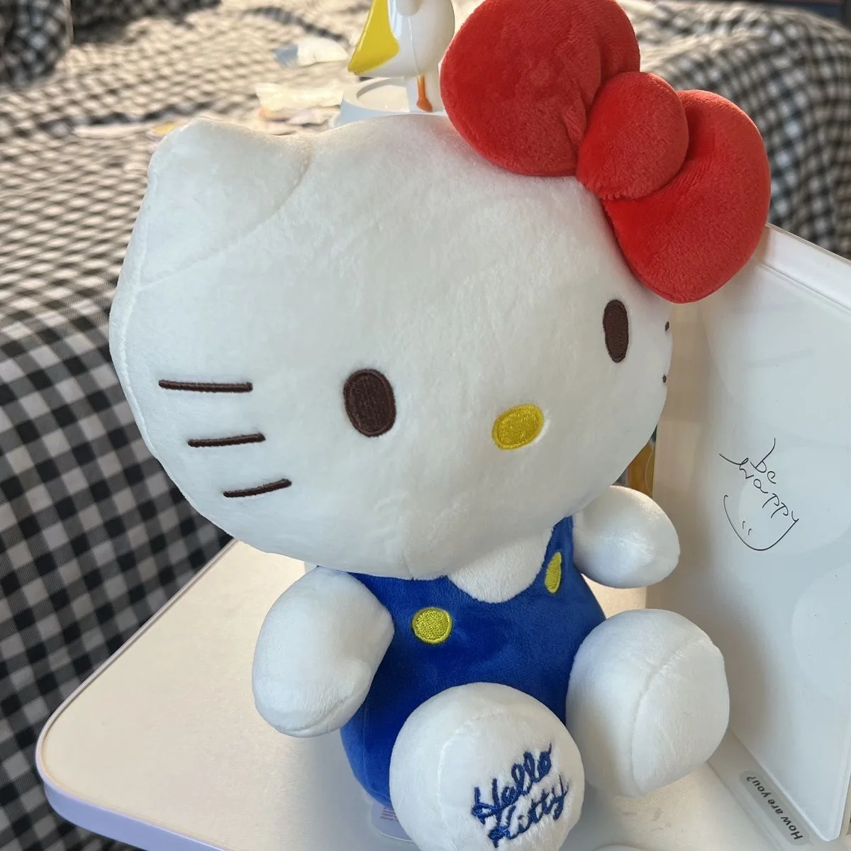 サンリオハローキティベビーぬいぐるみアニメぬいぐるみスロー枕子供の車の装飾人形誕生日プレゼント女の子子供のため