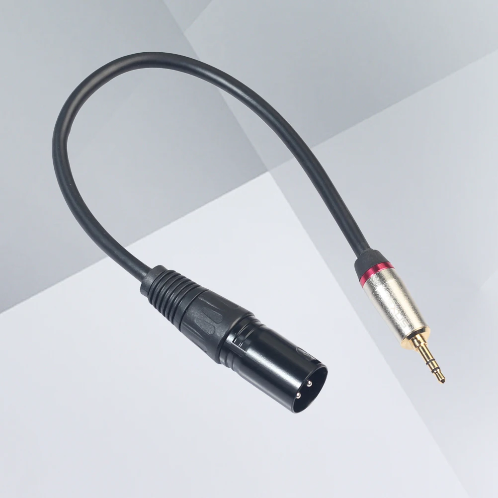 

Audio Cable Adapter Mobile Phone Microphone Xlr Adapters Male to Female Cell High Sound Quality 3.5mm