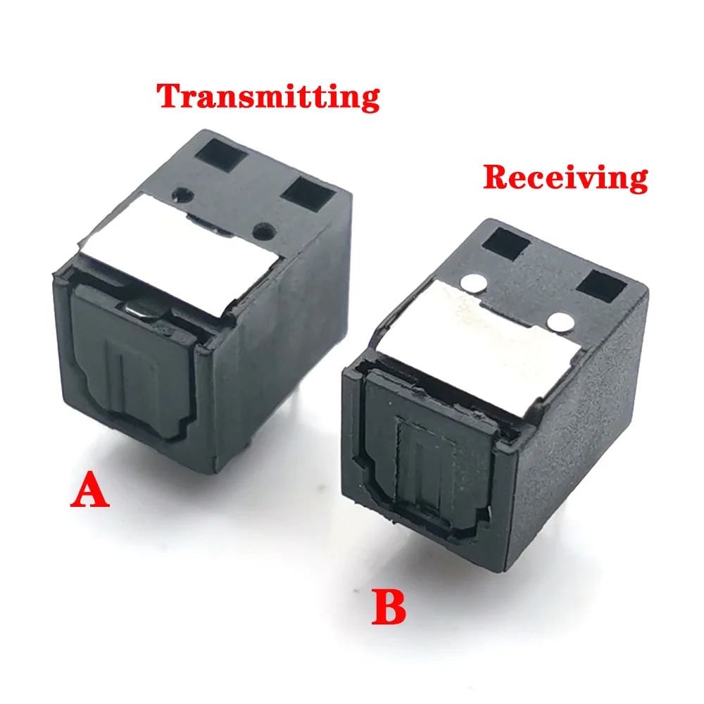 1PC (Transmitting/Receiving End) Dlt1160 Audio Optical Fiber Receiver Terminal Socket Optical Fiber Connector Socket Port