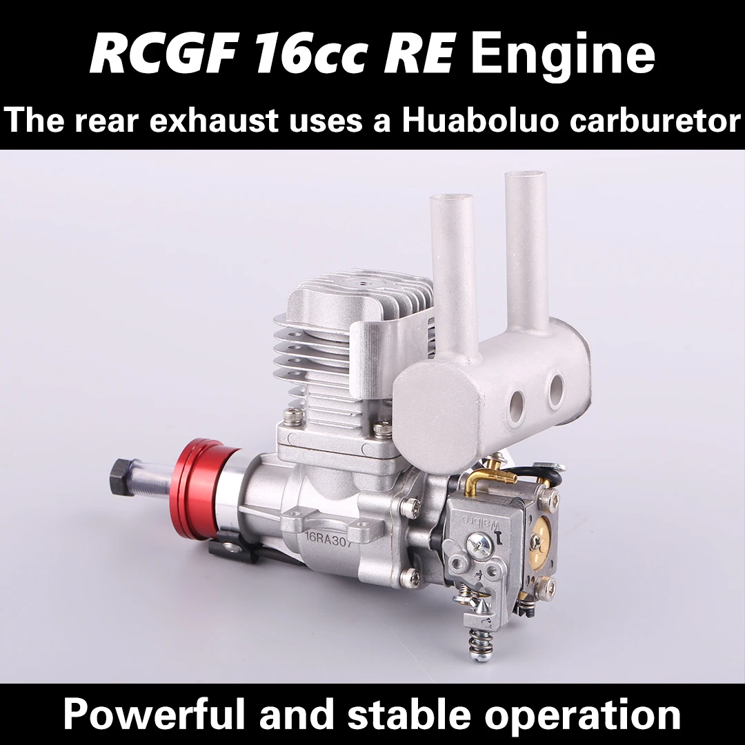 Vvrc Rcgf 16cc RE  Engine Model Fixed Wing Aircraft Engine UAV Rear Exhaust