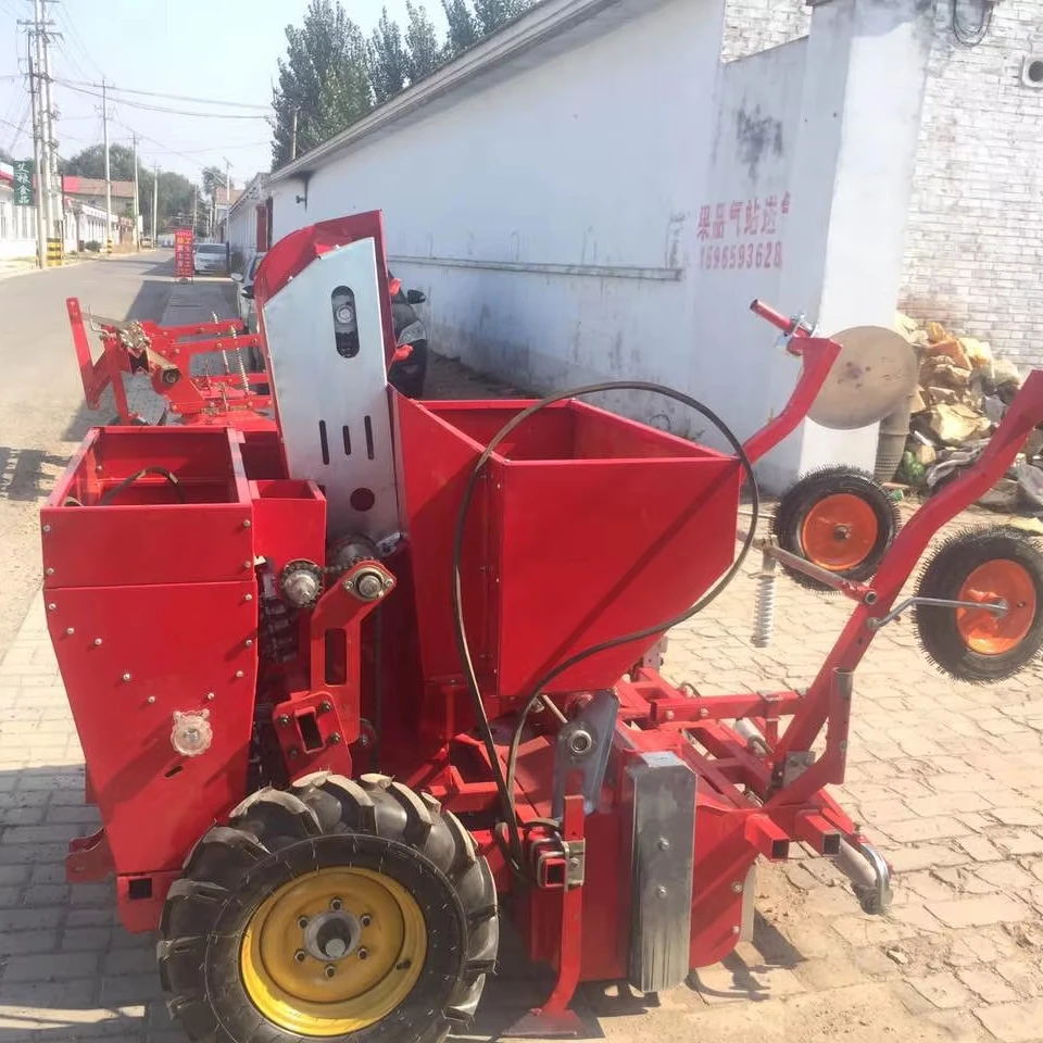 Sweet Potato Ginger Seed Planting Machine Two Rows Potato Planter Seeder Machine