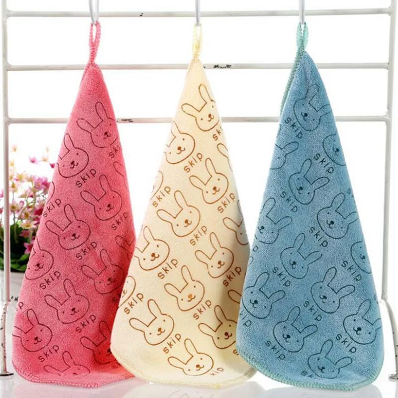 1Pcs Thickening Cartoon Cleaning Towel Cloth Microfiber Car Wash Waxing Polishing Drying Detailing Kitchen Housework Tools