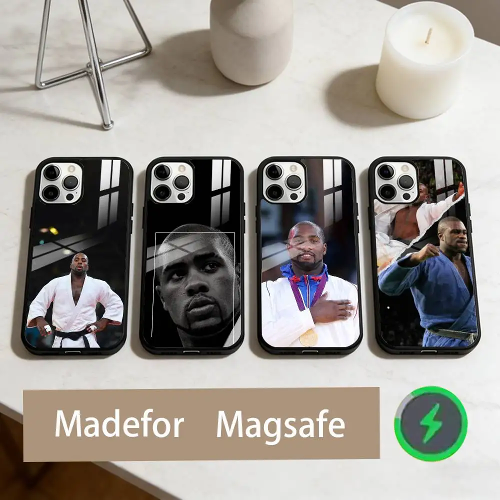 

Teddy riner Phone Case For iPhone17,16,15,14,13,12,11 Plus,Pro Max Magnetic For Magsafe Wireless Charging