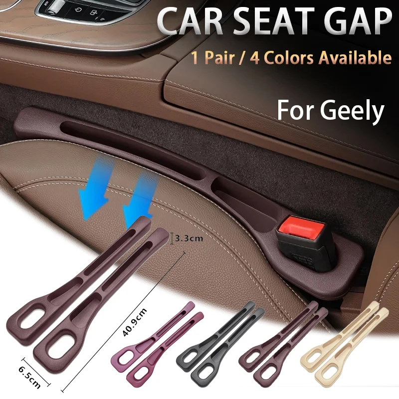 Car Seat Gap Plug Strip Side Seat Gap Storage Organizer Tools For Geely Geometry C Coolray GX3 Binray LC Panda Emgrand EC7 Tugel