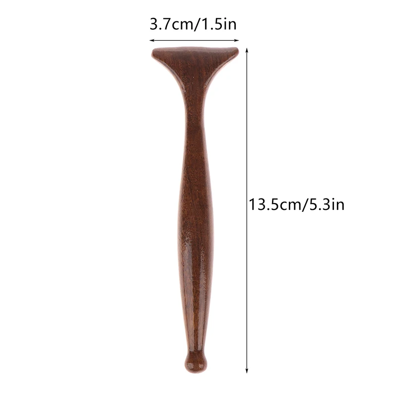 

Health Care Sandalwood Gua Sha Board Stick Therapy Massage Stick Lymphatic Drainage Massage Scraping For Relaxation And Recovery