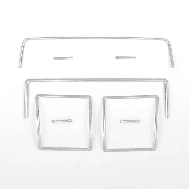 For Toyota Land Cruiser Prado 150 2014-2023 2022 Air Conditioning Vent Chrome Decorative Strip Lc150 Fj150 Interior Accessories
