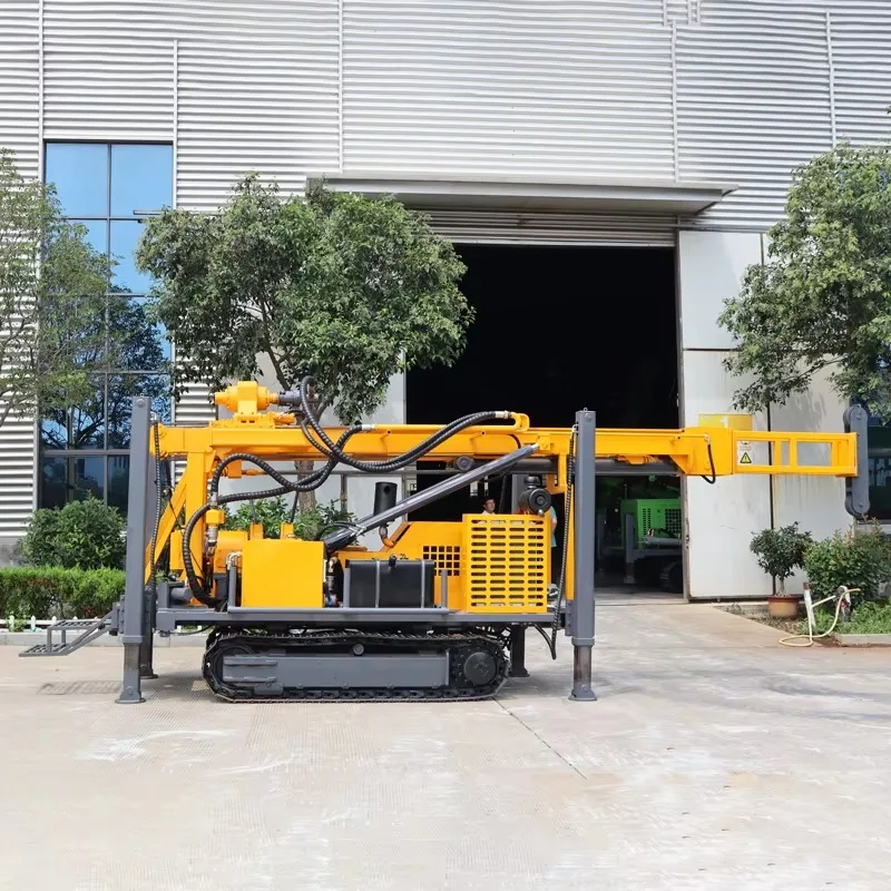 Fully Hydraulic Core Drilling Rig 600M Depth Light Crawler Geotechnical Drill Soil Investigation Tools