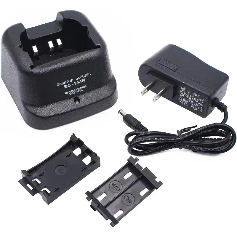 BC-144N Rapid Charger for ICOM IC-A6 IC-A24 IC-F3GT IC-F4GT IC-F30GT IC-F40GT IC-F11 IC-F21 IC-V8 Radio BP-209N BP-210N BP-222N