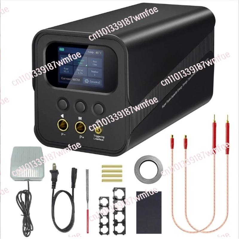 SK-10P Portable Spot Welder For 18650 Lithium Battery Spot Welding Machine With 2.0-inch Color Screen Display