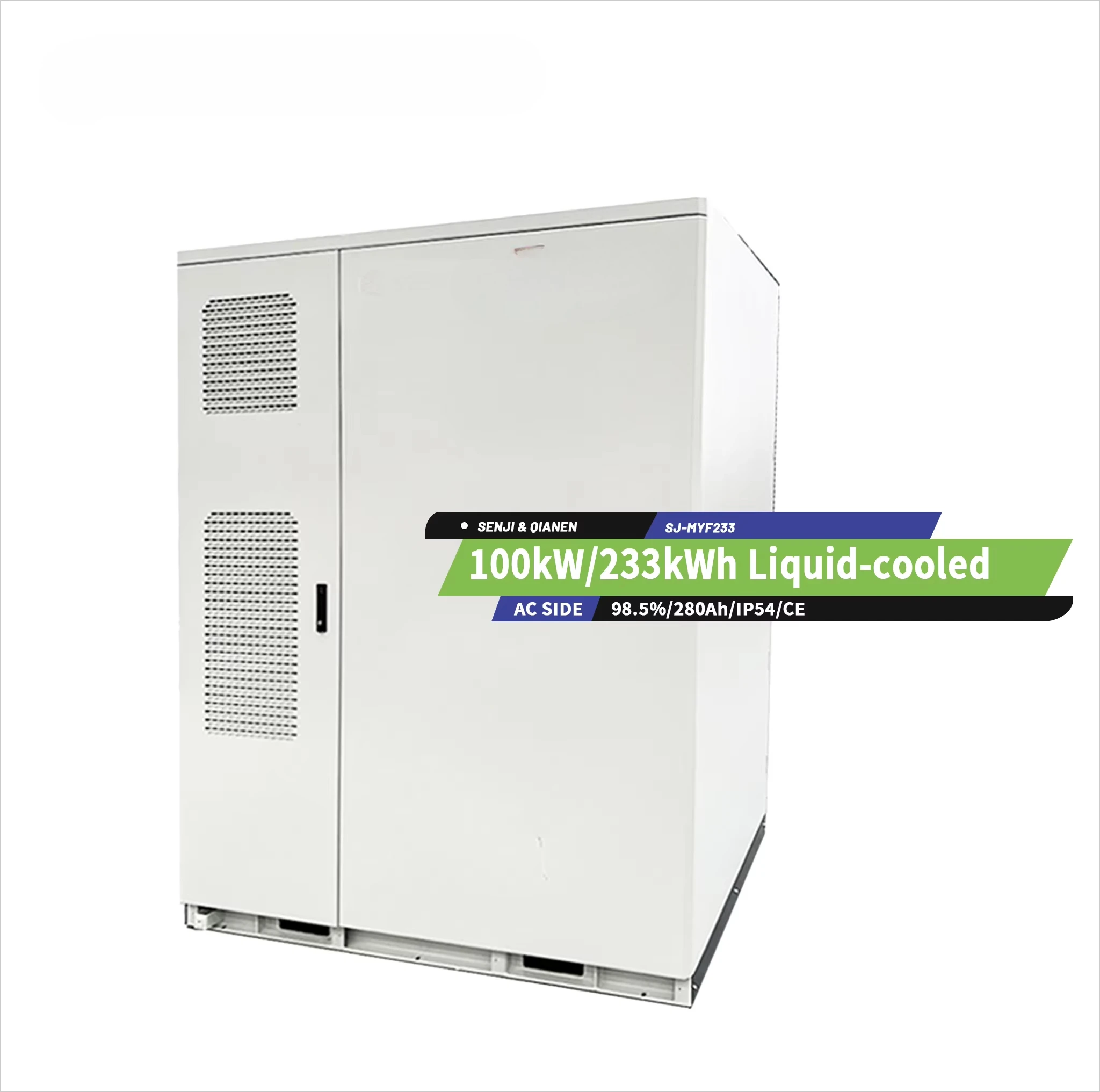 ESS Integrated 100KW-233KW LiFePO4 Container-Type Grid-Connected Energy Storage System Liquid Cooling for Commercial Use