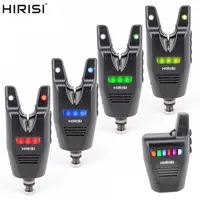 Hirisi Multi-color Carp Fishing Alarm Set Wireless Fishing Bite Alarms Indicator S2 Outdoor Durable Fishing Tackle