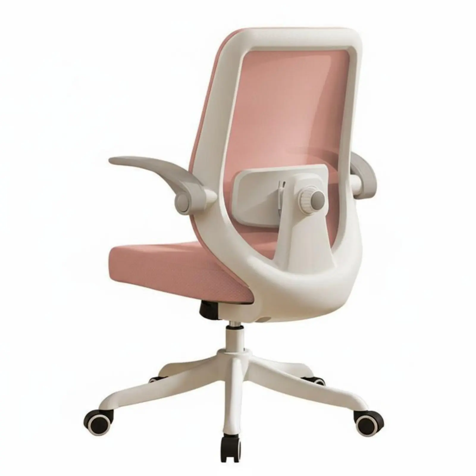 Rolling Chair with Flip-up Arms Ergonomic Office Furniture Height Adjustable ergonomic support for Students, Teens, Bedroom