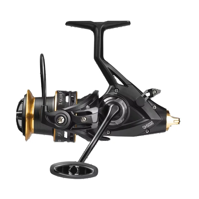 Kołowrotek spinningowy Double Drag QH3000-9000 Kołowrotek do żyłki wędkarskiej Kołowrotek spinningowy Pesca Kołowrotek wędkarski