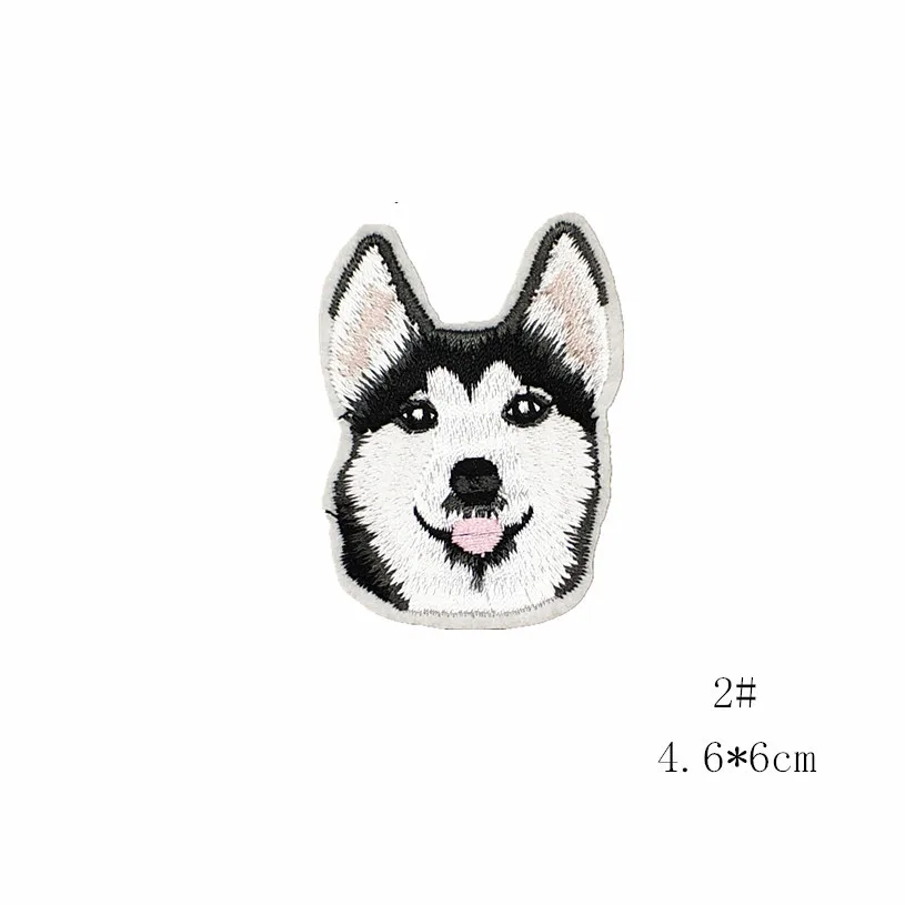 Animal Embroidery Cloth Stickers, Dog Patches, Children Clothing Accessories, Golden Retriever, Dachshund, D-030, New