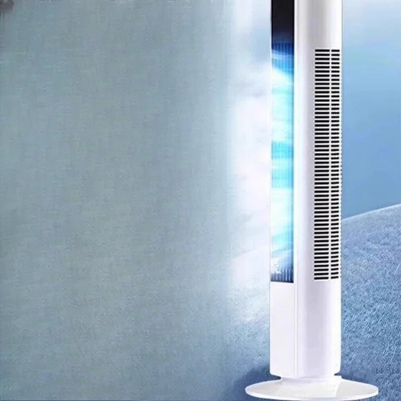 Air conditioning tower fan household quick cooling floor soft sound dormitory mobile bladeless air conditioner
