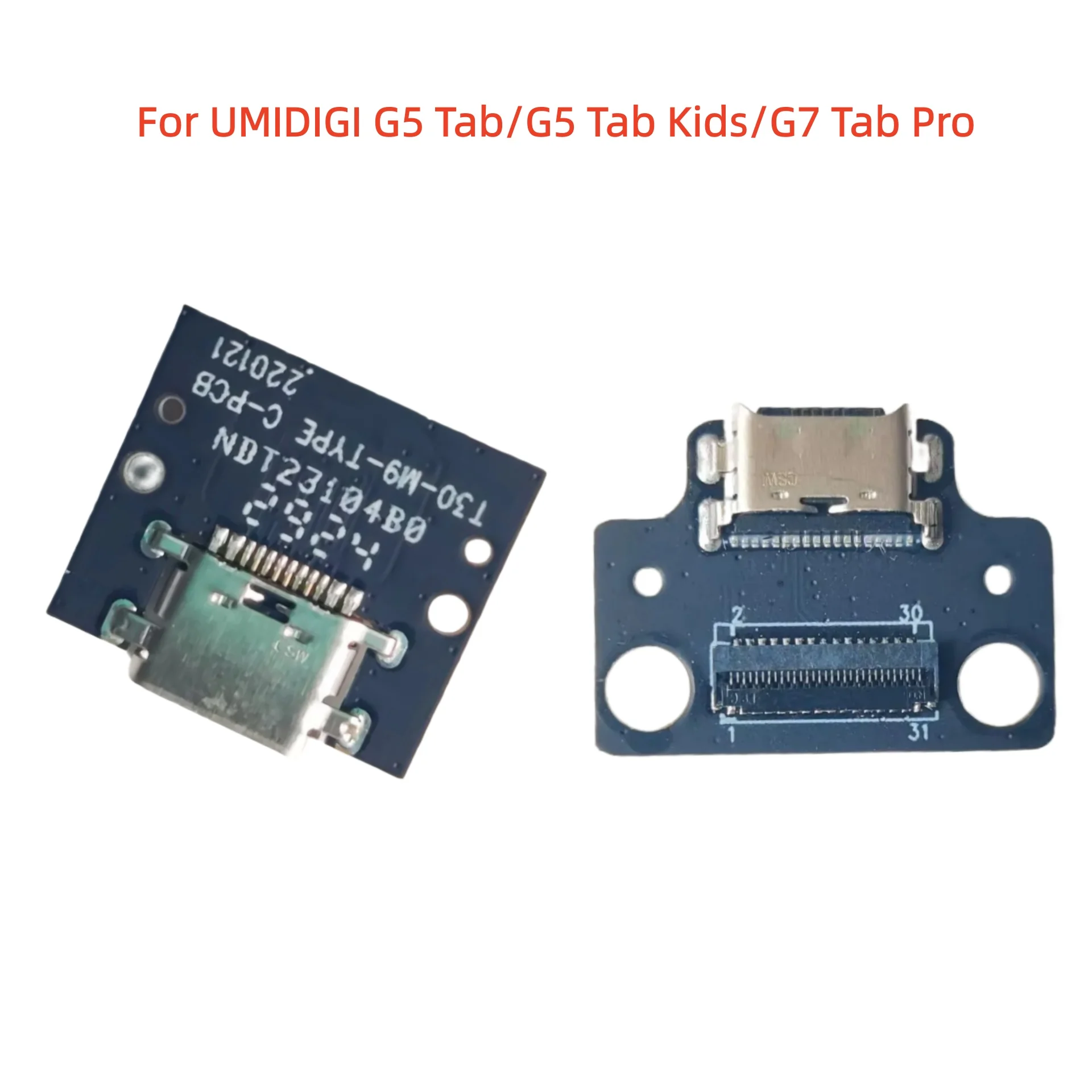 For UMIDIGI G5 Tab/G5 Tab Kids / G7 Tab Pro Tablet New Original Type-C Charging Board SUB Charger Plug Dock