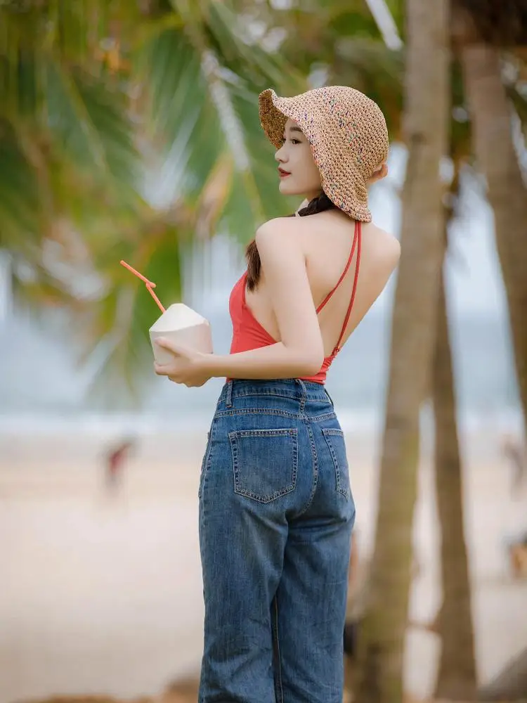 

Сексуальный красный топ-бюстье с глубоким V-образным вырезом и вставками для груди, укороченный, однотонный, весенняя мода для женщин