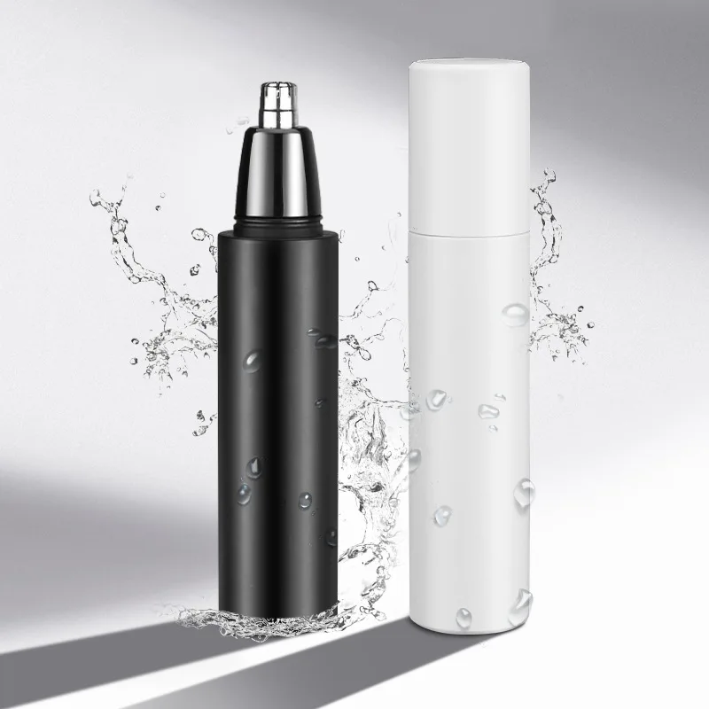 Recortador de nariz eléctrico profesional, afeitadora portátil de pelo de oreja y nariz, limpiador de eliminación seguro a prueba de agua, recargable