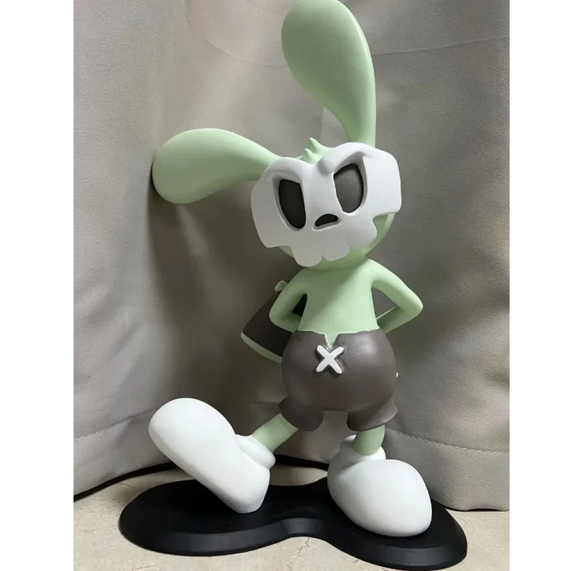 Popular Modern Simple Luxury Cartoon Trendy play toy Axe mask rabbit Resin Aesthetic Ornament Room Art