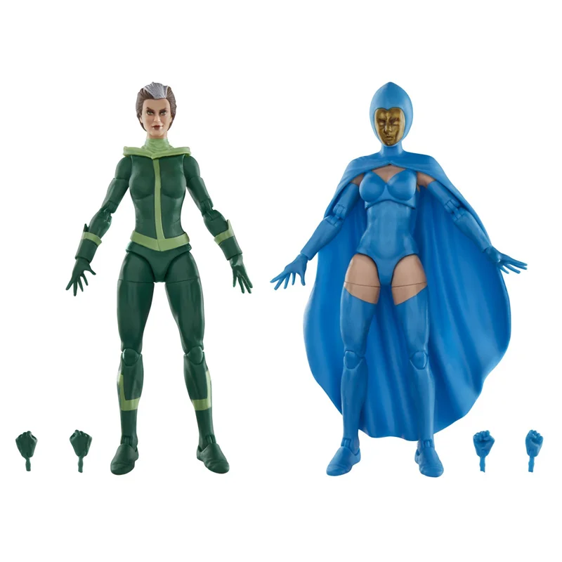 Hasbro Marvel Legends Series: Marvel\'s Rogue and Destiny (X-Men Comics) 6 Inch Action Figure