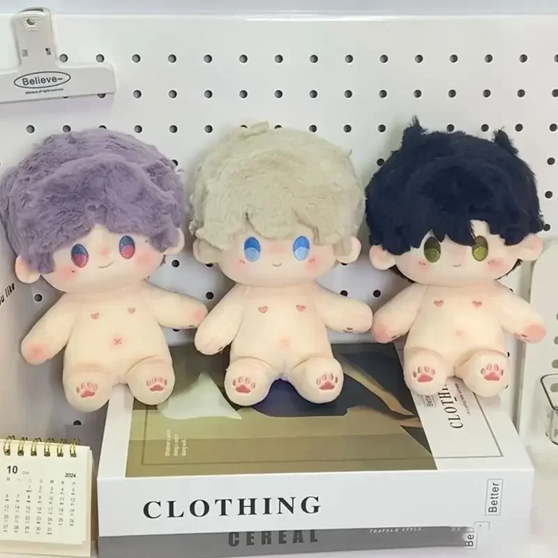 

Аниме-игра Love and Deepspace Cos Rafayel Sylus Zayne Xavier 2024, унисекс, 20 см, милая плюшевая хлопковая кукла со скелетом, кукла в подарок