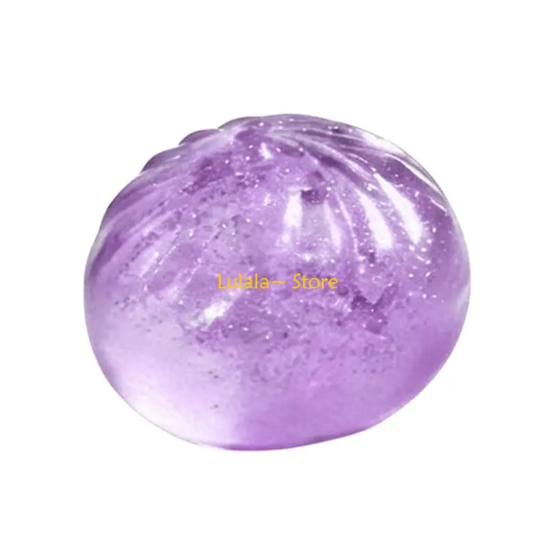 Y4QA Stuffed Bun Toy For Office Workers Students Squeeze Toy Anxiety Reducer