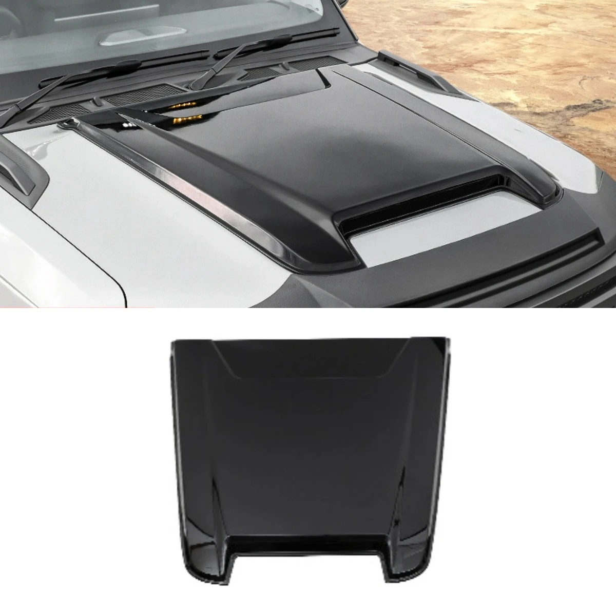 Car Storm Engine Hood Storm Style Hood For Jetour Traveler Shanhai T2 Body Kit Car Accessories