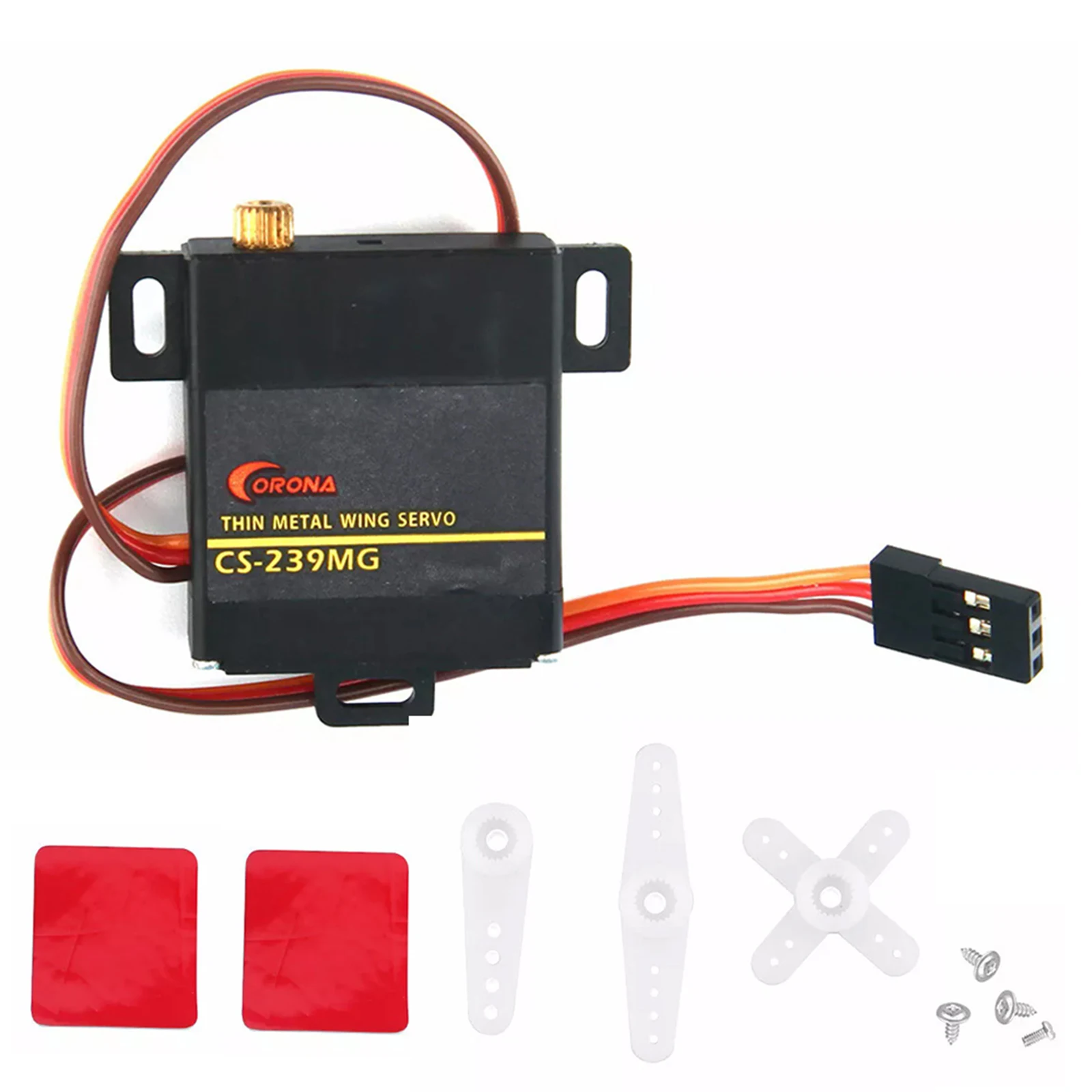 

RC car 1 Pcs Corona DS-239MG Digital Slim Wing Servo (Metal Gear) 4.6kg / 0.15sec / 22g