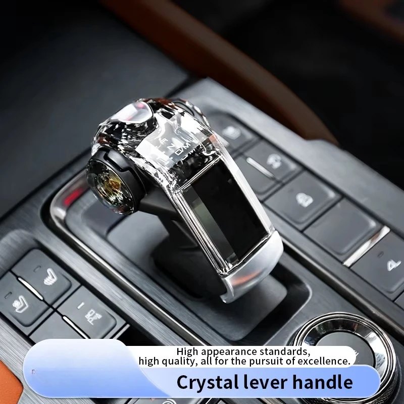 Suitable for the Second-generation Haval H9 Crystal Gearshift Knob Shift Lever Cover Kit for Car Interior Accessories and Parts