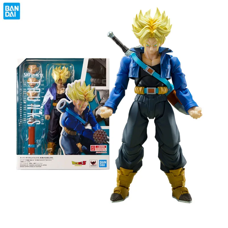 Bandai Genuine Dragon Ball Anime Figure SHFiguarts Series Torankusu Action Figure Toy Collectible Model Ornaments Spot Goods